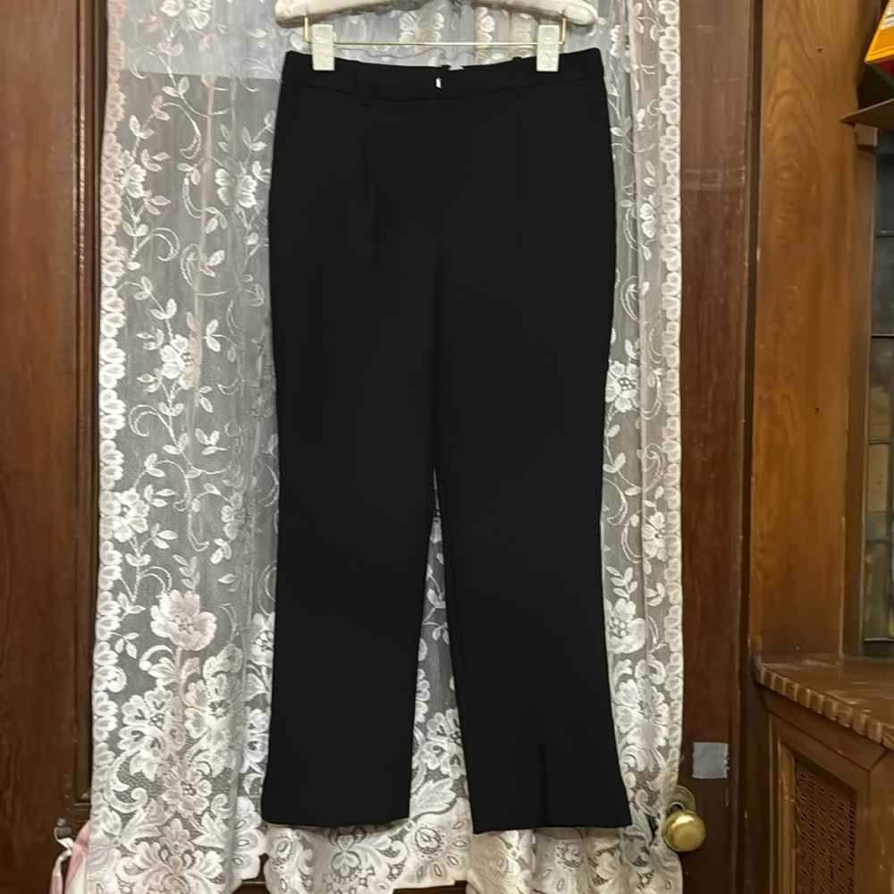 H&M  size 10 women’s black suit pants ( matching jacket in other post) like new